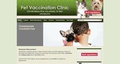 Desktop Screenshot of petvacc.com